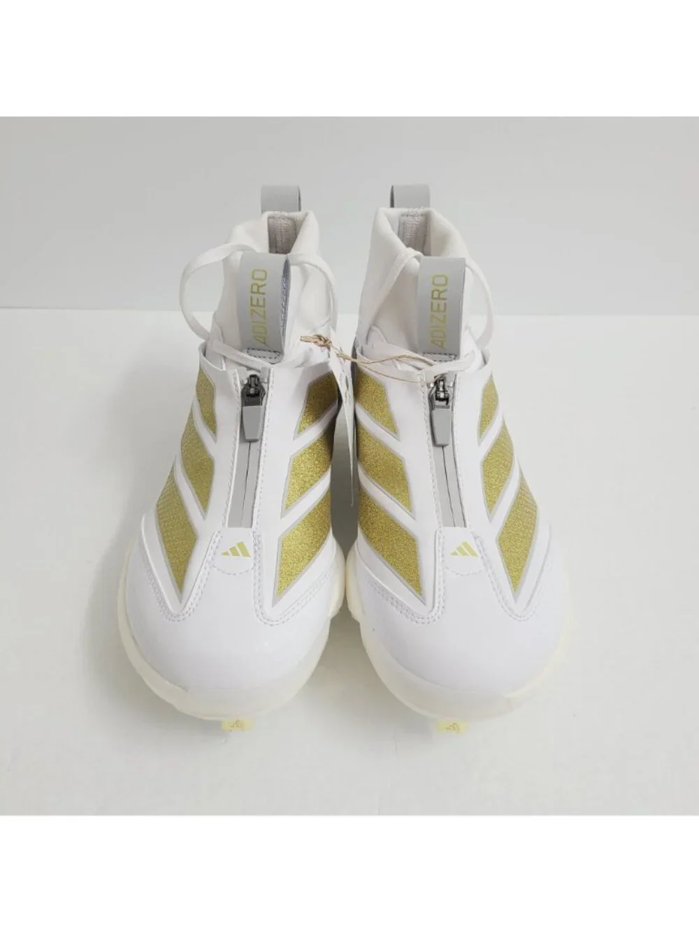 NEW Adidas Adizero Impact+ 2.0 Baseball Cleats JH6716 Size 7 White #1